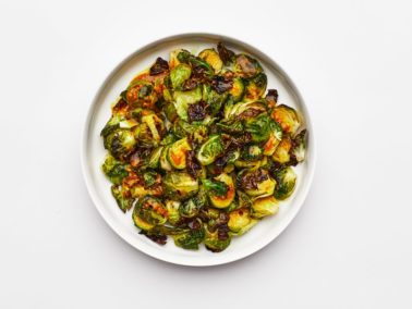 GOCHUJANG BROWN BUTTER BRUSSEL SPROUTS - Covent Garden Market